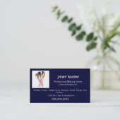 Makeup Artist visitekaartje (Staand voorkant)