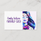 Makeup Artist Visitekaartje (Achterkant)