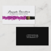 MAKEUP ARTIST VISITEKAARTJE (Voorkant / Achterkant)