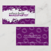 MAKEUP ARTIST VISITEKAARTJE (Voorkant / Achterkant)