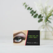 Makeup Artist Visitekaartje Eye (Staand voorkant)