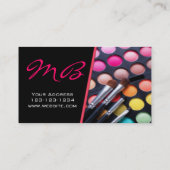 Makeup Artist Visitekaartje Eye (Achterkant)
