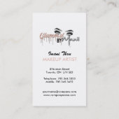 Makeup Artist Visitekaartjes (Achterkant)