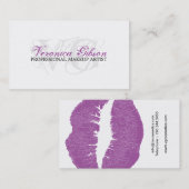 MAKEUP ARTIST VISITEKAARTJES (Voorkant / Achterkant)