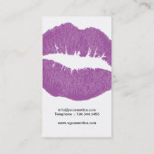 MAKEUP ARTIST VISITEKAARTJES (Achterkant)