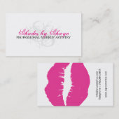 MAKEUP ARTIST VISITEKAARTJES (Voorkant / Achterkant)