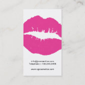 MAKEUP ARTIST VISITEKAARTJES (Achterkant)