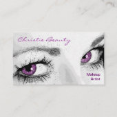 Makeup Artist Visitekaartjes (Voorkant)