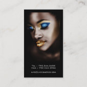 Makeup Artist Visitekaartjes (Achterkant)