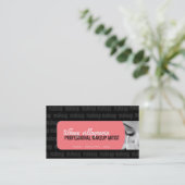 Makeup Artist Visitekaartjes (Staand voorkant)