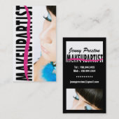 Makeup Artist Visitekaartjes (Voorkant / Achterkant)