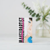 Makeup Artist Visitekaartjes (Staand voorkant)