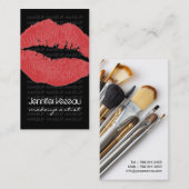Makeup Artist Visitekaartjes (Voorkant / Achterkant)