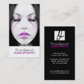 Makeup Artist Visitekaartjes (Voorkant / Achterkant)