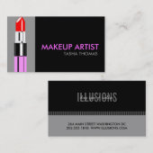 Makeup Artist Visitekaartjes (Voorkant / Achterkant)
