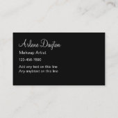 Makeup Artist Visitekaartjes (Achterkant)
