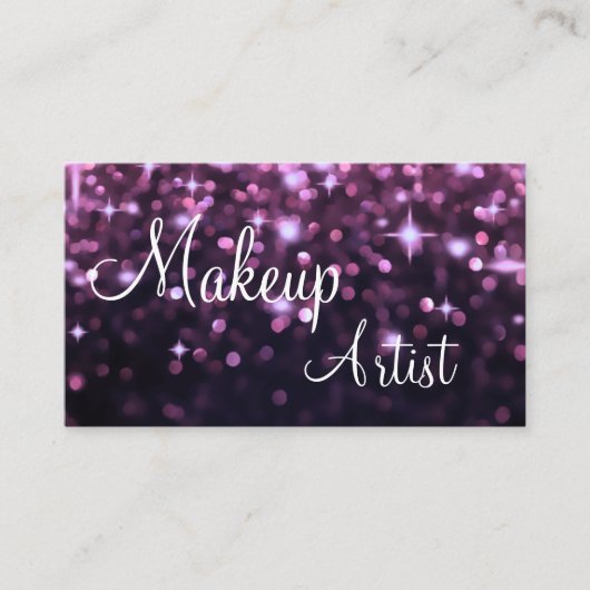 Makeup Artist Visitekaartjes (Voorkant)