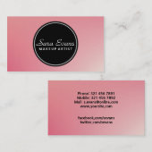 Makeup Artist - Visitekaartjes (Voorkant / Achterkant)