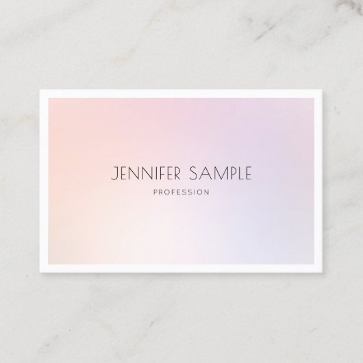 Makeup artistieke moderne, elegante professionele visitekaartje (Voorkant)