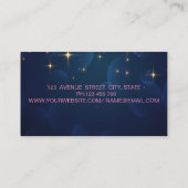 Makeup artistieke moderne lips uit de galerij ster visitekaartje (Achterkant)