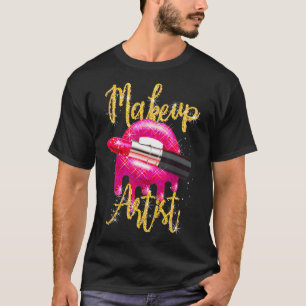 Makeup artistieke schoonheidsspecialist Cosmetolog T-shirt