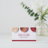 MakeUp artistieke visitekaartje (Staand voorkant)