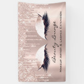 Makeup ArtistLashes Extension Hair SalonRose Lux Spandoek (Verticaal)