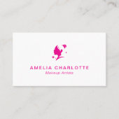 Makeup Artists Appointment Card | Cosmetologists Afsprakenkaartje (Voorkant)