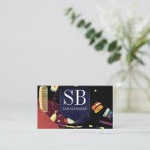 Makeup Bag | Monogram Visitekaartje (Staand voorkant)