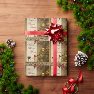 Makeup Beauty Cosmetics kerstpapier Cadeaupapier