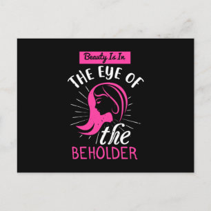 Makeup Beauty is in het oog van de houder Briefkaart