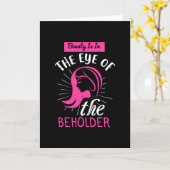 Makeup Beauty is in het oog van de houder Kaart (Gele Bloem)