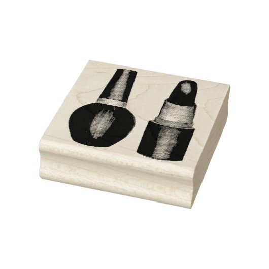 Makeup Beauty Lipstick Tube Nail Poolse fles Rubberstempel (Stempel)