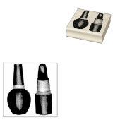 Makeup Beauty Lipstick Tube Nail Poolse fles Rubberstempel (Gestempeld)