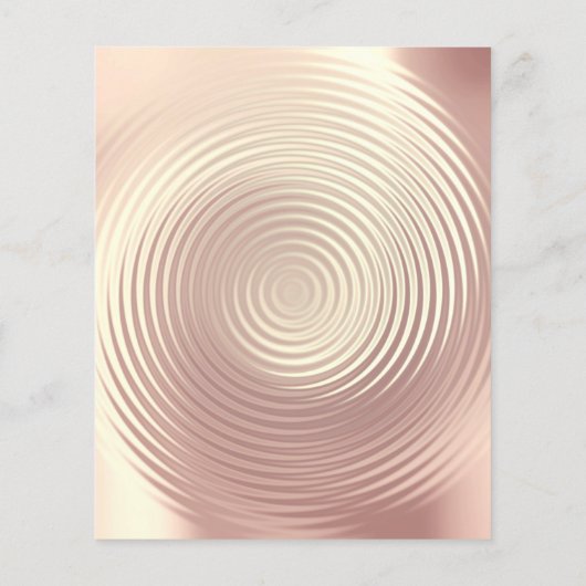 Makeup Beauty Salon Glitter Flyer Roos Gold Skinny (Achterkant)