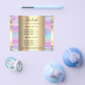 Makeup Beauty Salon Hair Nail Holografen - Prijsli Flyer (Enkel)