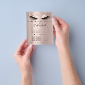 Makeup Beauty Salon Roos Glitter Flyer Eyes Driver (Hand)
