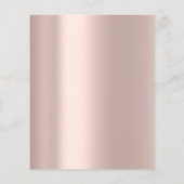 Makeup Beauty Salon Roos Glitter Flyer Lash Brows (Achterkant)