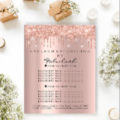 Makeup Beauty Salon Roos Glitter Flyer Spark Drive