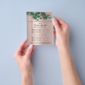 Makeup Beauty Salon Roos Woodland Eucalyptus Flyer (Hand)
