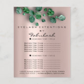 Makeup Beauty Salon Roos Woodland Eucalyptus Flyer (Voorkant)