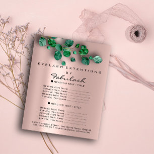 Makeup Beauty Salon Roos Woodland Eucalyptus Flyer
