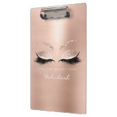 Makeup Beauty Studio Lashes Roos Gold White Klembord (Links)