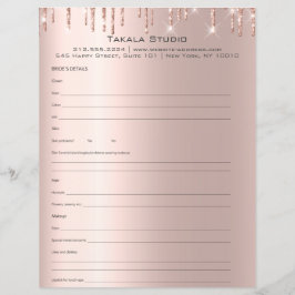 Makeup Bridal Consulting Form Roos Drivers