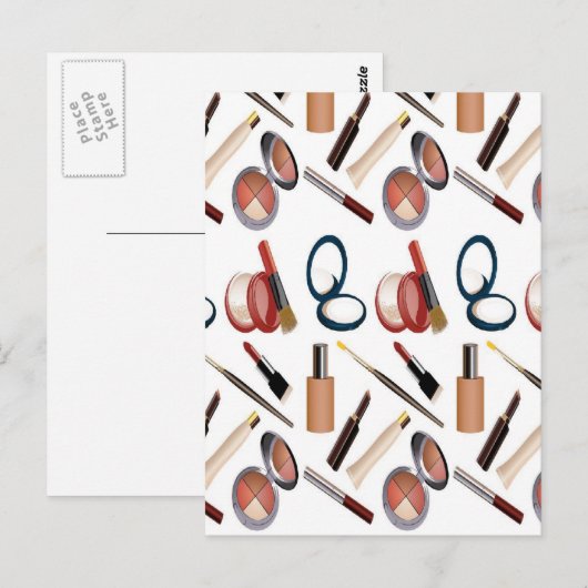 Makeup Briefkaart (Voorkant / Achterkant)