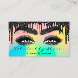 Makeup Brow Eyelash Extension QR Code Drivers Holo Visitekaartje