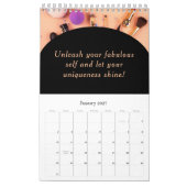 makeup Calendar  Kalender (Jan 2027)