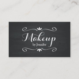 Makeup Chalkboard Black  Visitekaartje