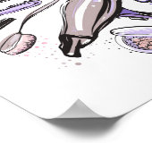 Makeup Circle Design Poster (Hoek)