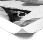 Makeup Collectie Black White Photography Poster (Hoek)